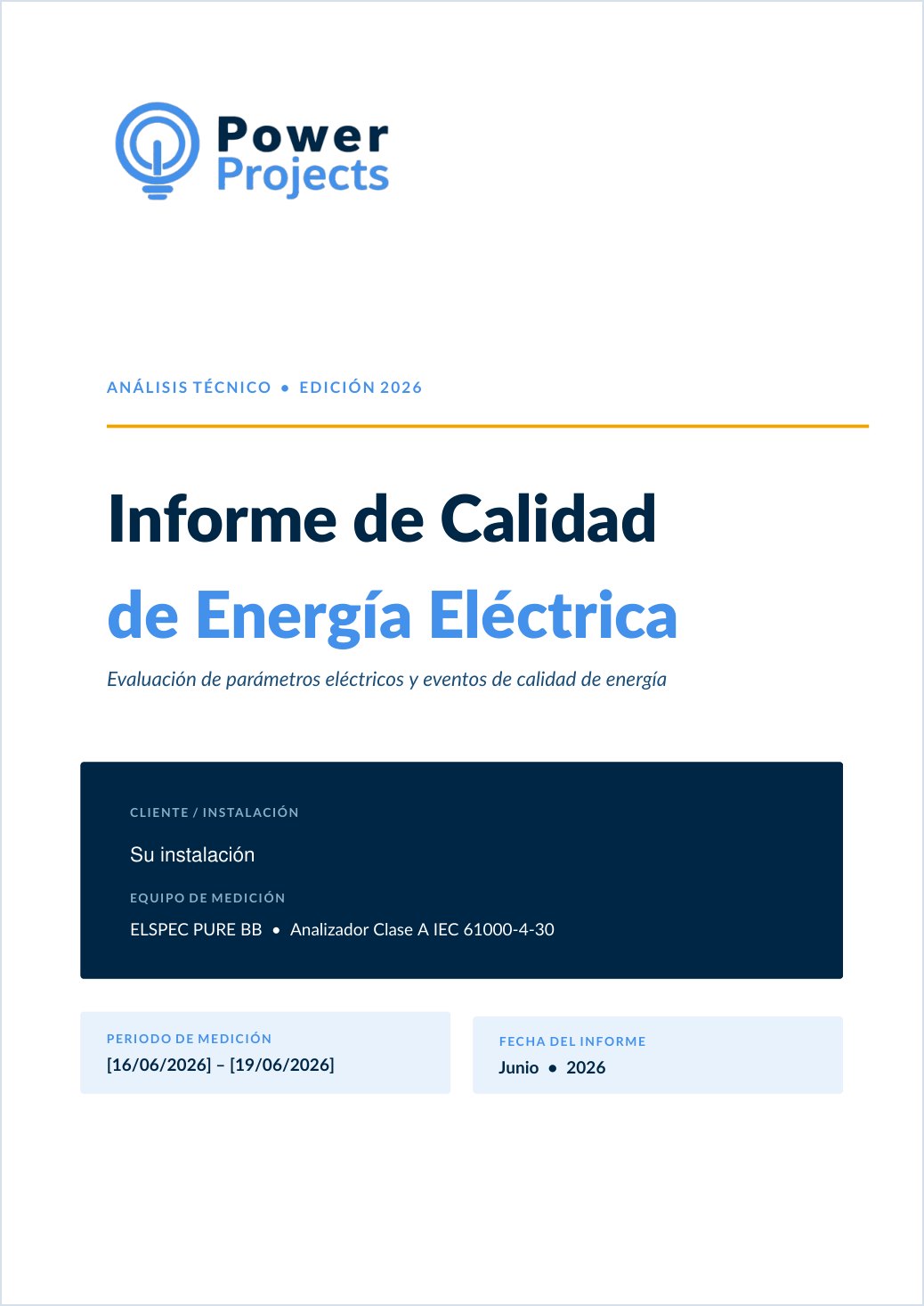 Portada: equipo de medición y periodo